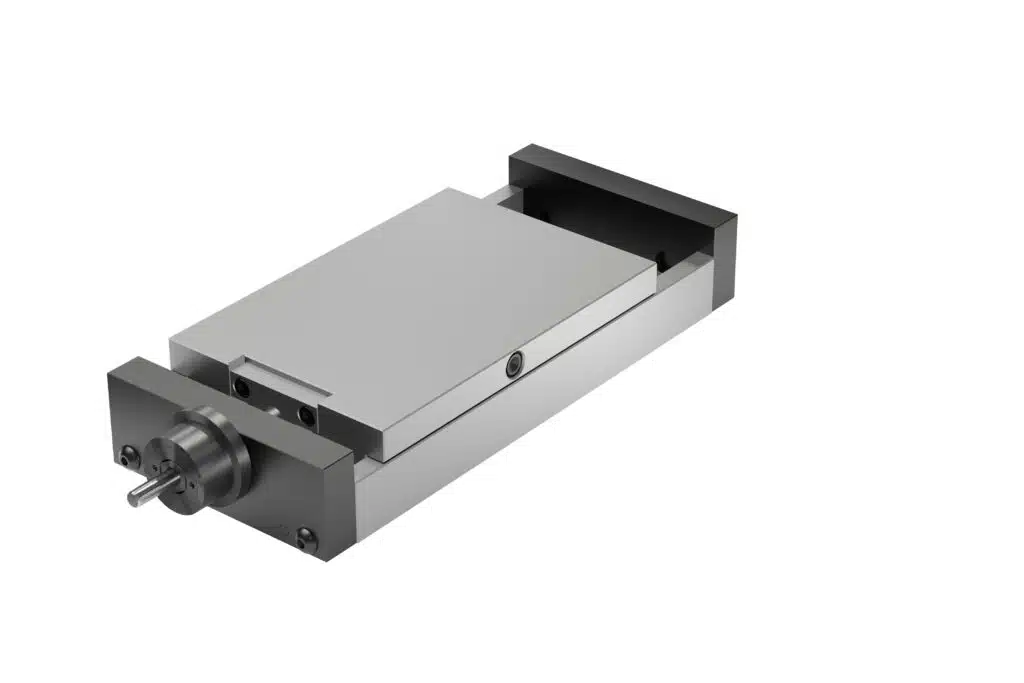 SE-U Schlittenführung ohne Faltenbalg umgekehrt montiert