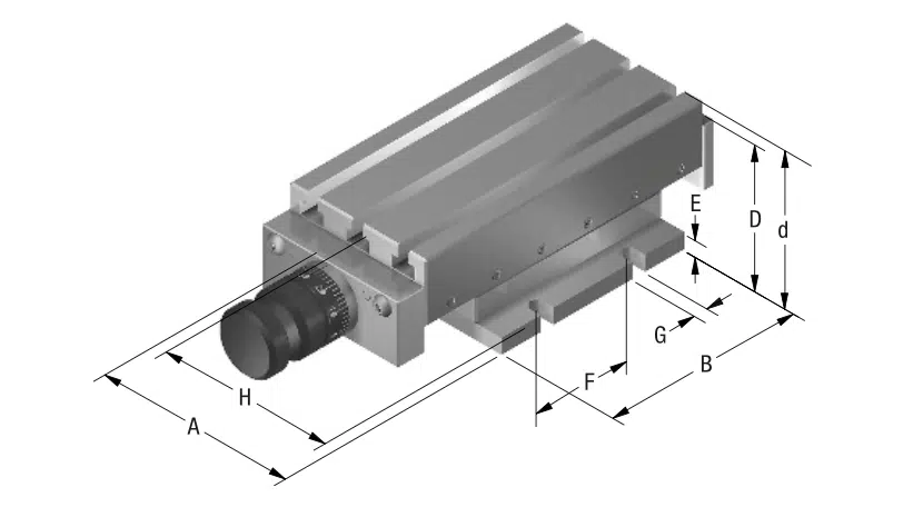 Grundplatten zur Befestigung von Schlittenführungen